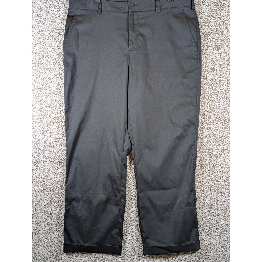 Nike Golf Pants Men's Fit 38x30 (Tag 38) Black Performance Golf, Hiking